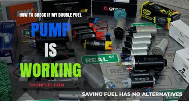 Diagnosing Your Double Fuel Pump: A Step-by-Step Functionality Check