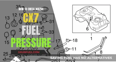 Checking Fuel Pressure in a Mazda CX-7