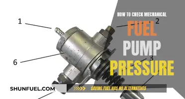 Checking Fuel Pump Pressure: A Step-by-Step Guide