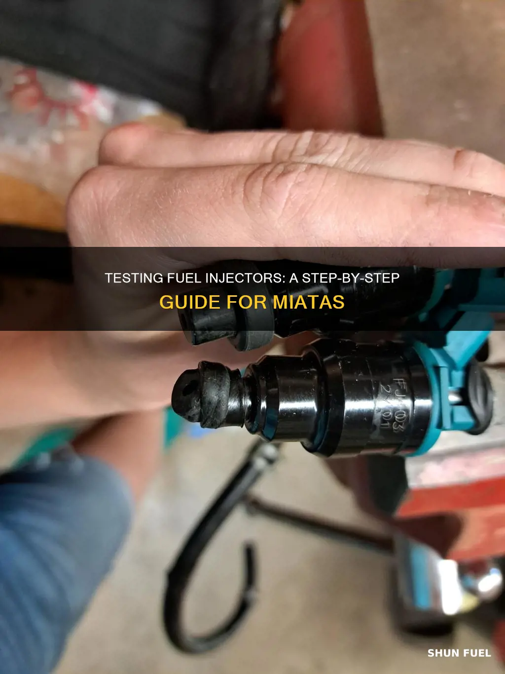 how to check miata fuel injectors