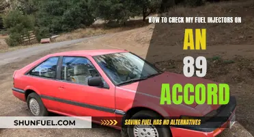 Accord Fuel Injector Maintenance: DIY Checkup Guide for '89 Models