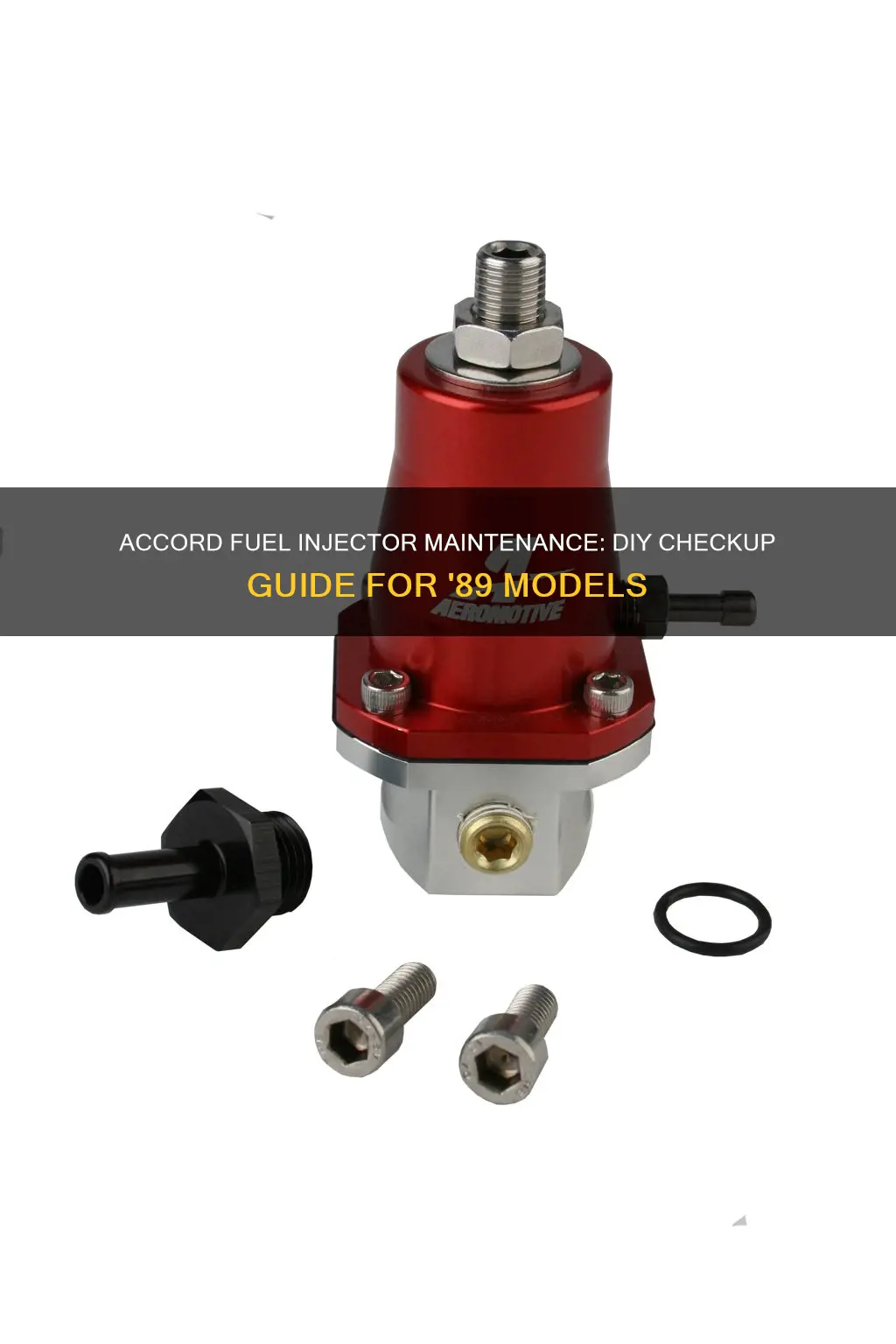 how to check my fuel injectors on an 89 accord
