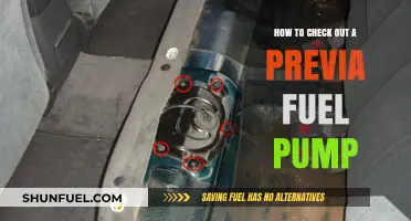 Step-by-Step Guide to Inspecting a Toyota Previa Fuel Pump