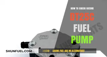 Step-by-Step Guide to Inspecting Your Suzuki DT25C Fuel Pump