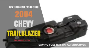 Checking Fuel Filter on 2004 Chevy Trailblazer: Step-by-Step Guide
