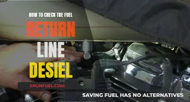 Fuel Return Line Inspection: A DIY Guide for Diesel Engines