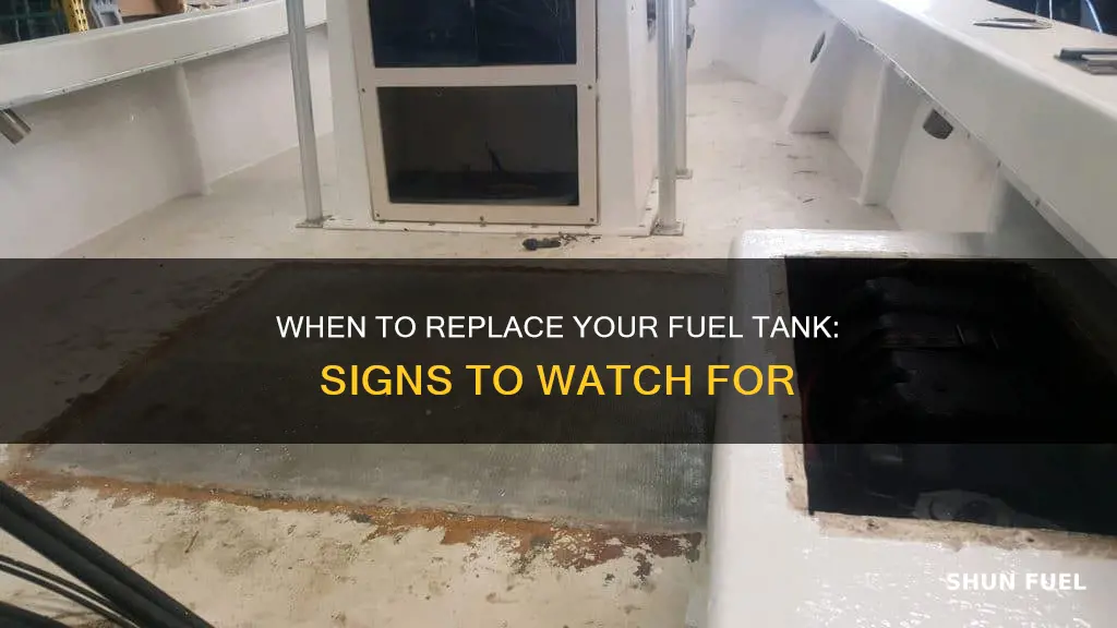 how to check when you need a replacement fuel tank
