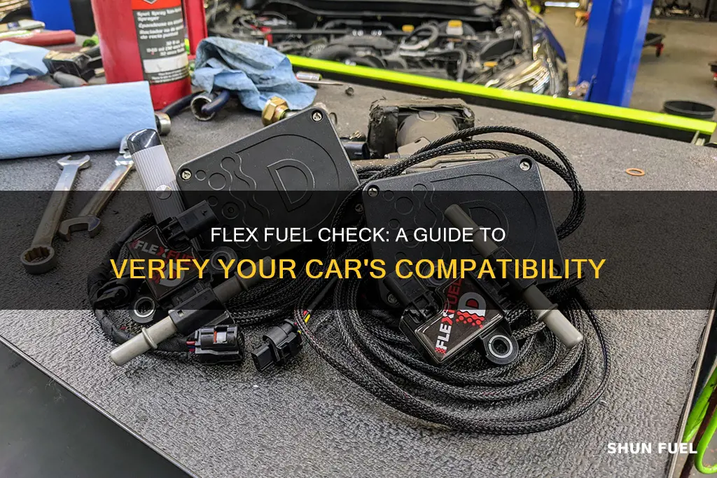 how to chekc if my car is flex fuel