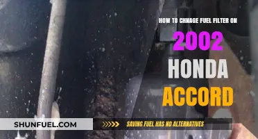 Replacing the Fuel Filter in a 2002 Honda Accord