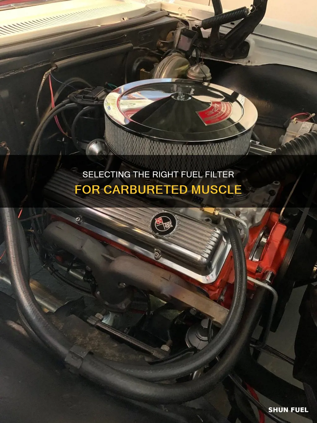 how to choose a fuel filter for carbureted muscle