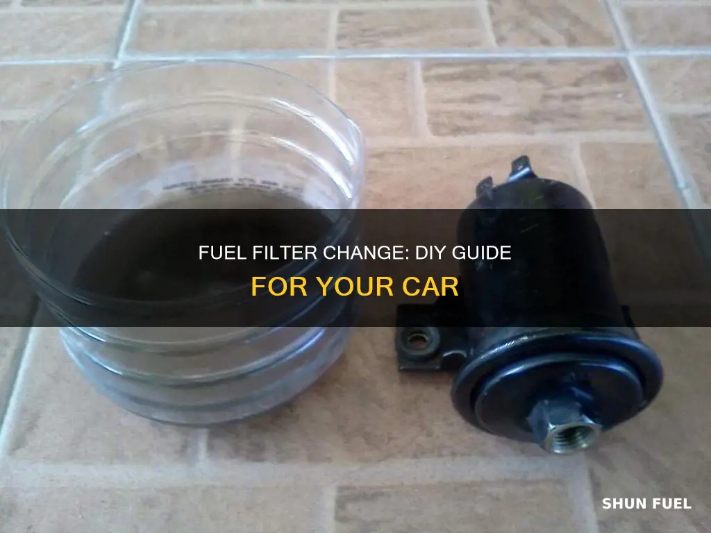 how to chànge your own fuel filter