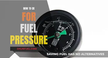 Checking Fuel Pressure: DIY Guide to Testing Your Vehicle