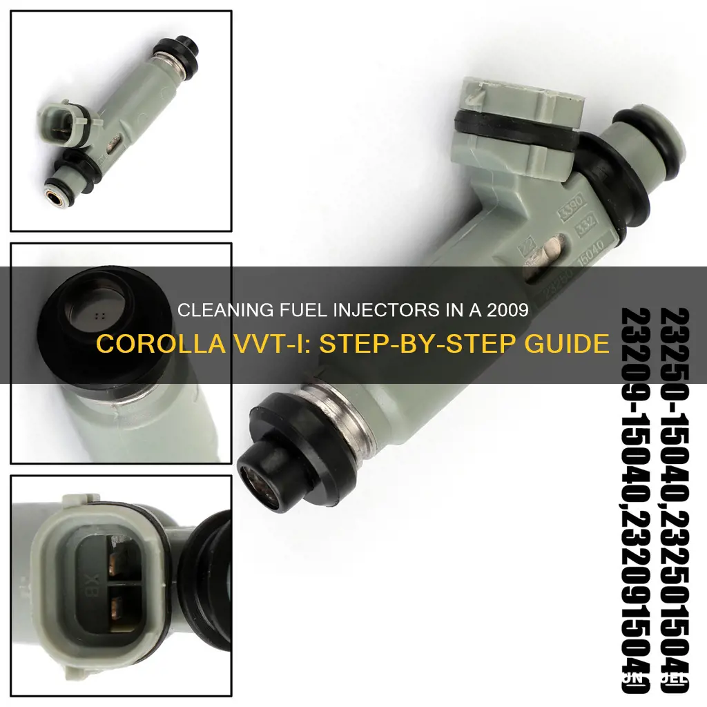 how to clean 09 corolla vvti fuel injectors
