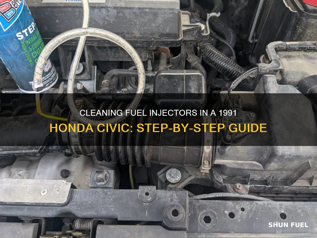 how to clean 1991 honda civic fuel injectors