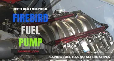 Cleaning Your 1995 Pontiac Firebird Fuel Pump: A Step-by-Step Guide