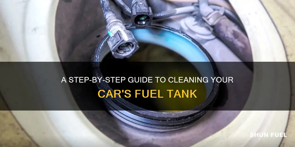 how to clean a car fuel tank