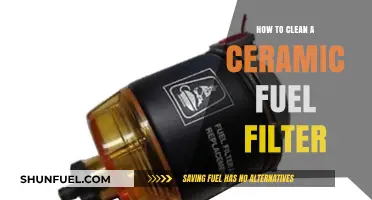 Effective Cleaning of Ceramic Fuel Filters