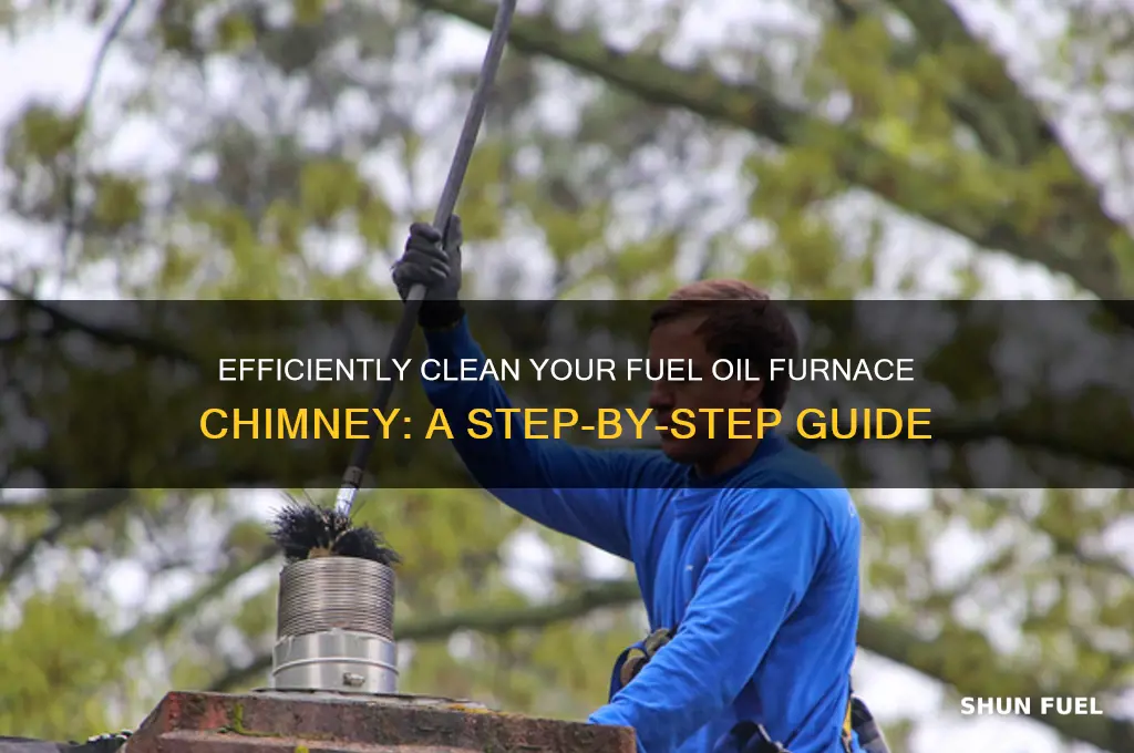 how to clean a chimney used for fuel oil furnace