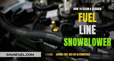 Unclogging Snowblower Fuel Lines: DIY Maintenance Guide