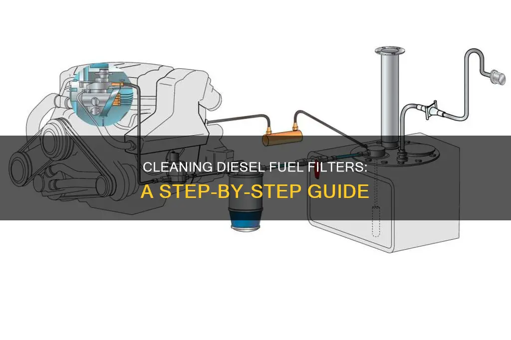 how to clean a diesel fuel filter