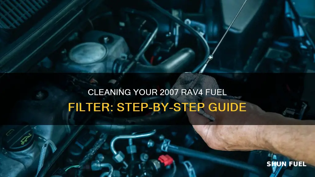 how to clean a fuel filter 2007 rav4