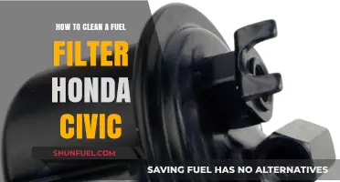 Cleaning Your Honda Civic's Fuel Filter: Step-by-Step Guide