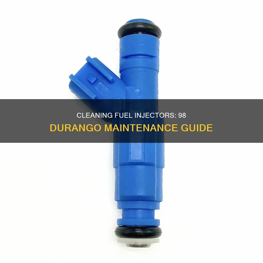 how to clean a fuel injector 98 durango