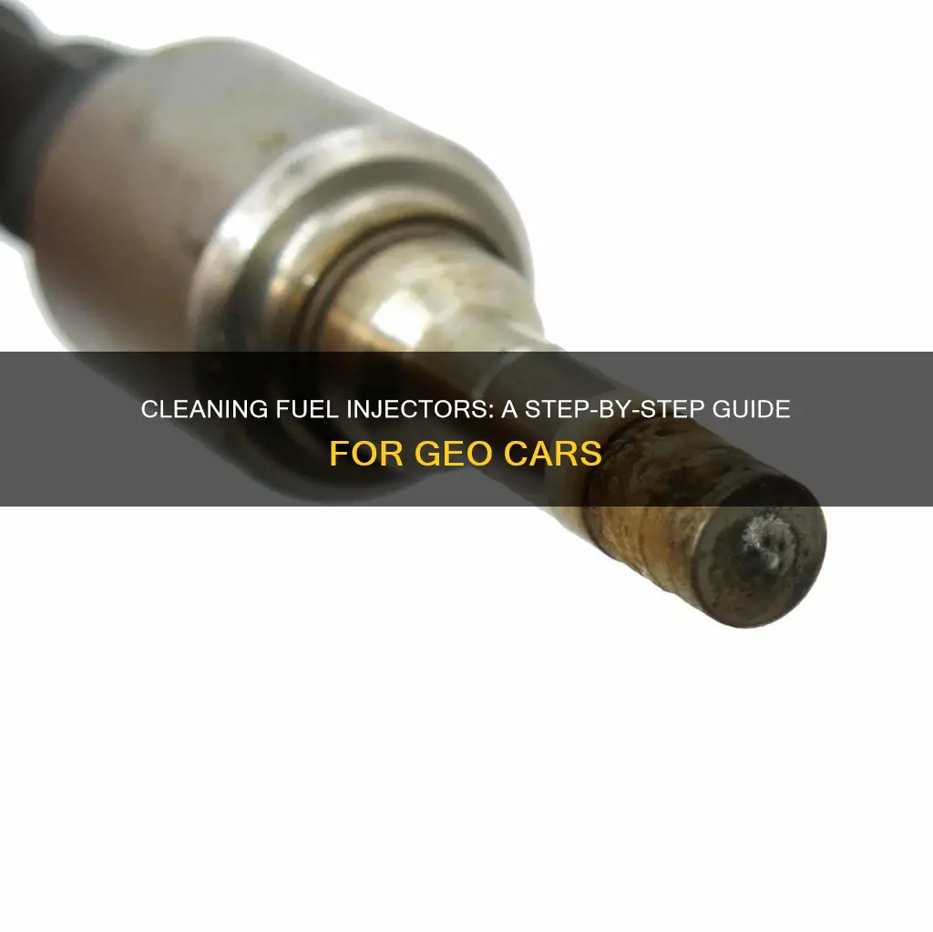 how to clean a fuel injector geo