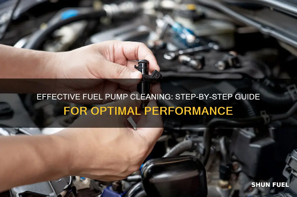 how to clean a fuel pump