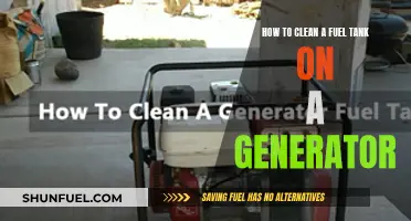 Cleaning Your Generator's Fuel Tank: A Step-by-Step Guide