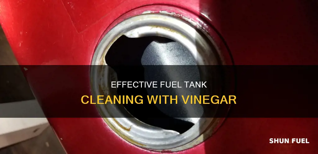 how to clean a fuel tank with vinegar