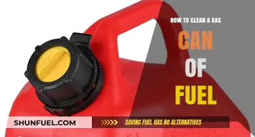 Effective Steps to Safely Clean Your Gas Can of Fuel