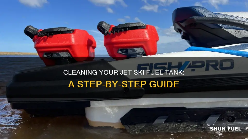 how to clean a jet ski fuel tank