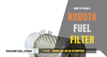Cleaning Kubota Fuel Filter: Step-by-Step Guide