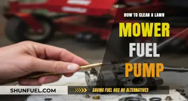 Efficient Lawn Mower Fuel Pump Cleaning: Step-by-Step Guide for Optimal Performance