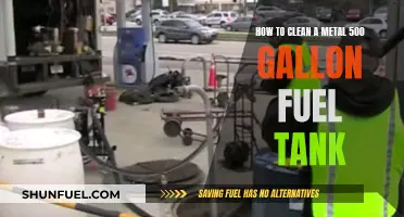 Cleaning Large Metal Fuel Tanks: A Step-by-Step Guide