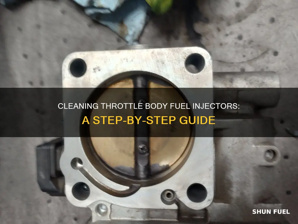 how to clean a throttle body fuel injector