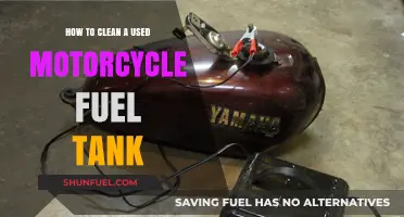 Revive Your Ride: Expert Tips for Cleaning a Used Motorcycle Fuel Tank