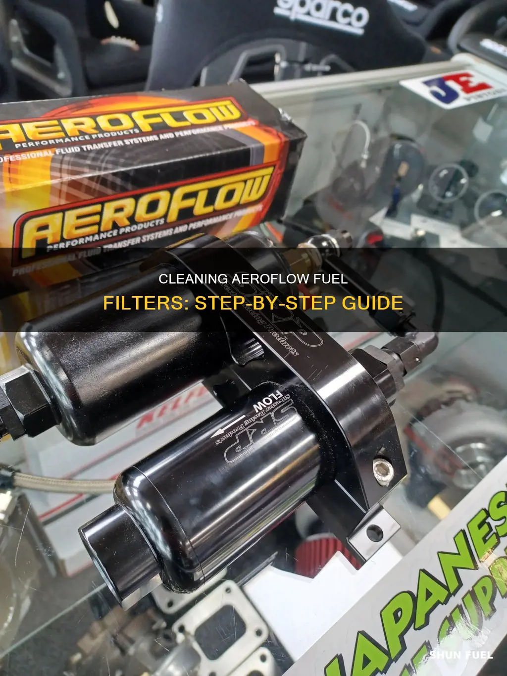 how to clean aeroflow fuel filter