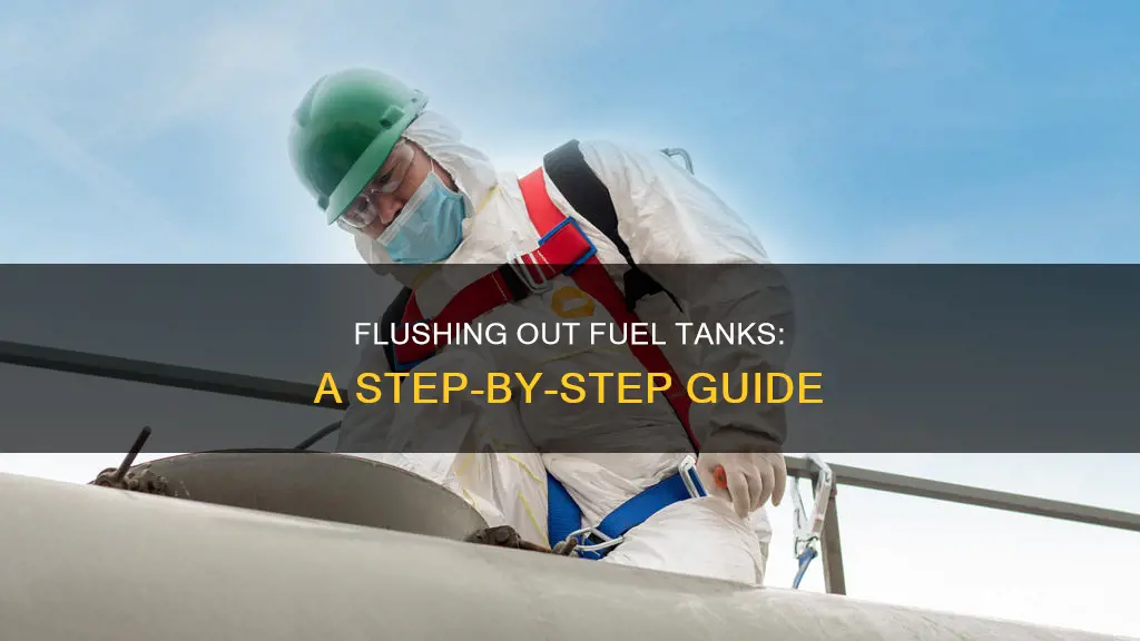 how to clean and flush fuel tank