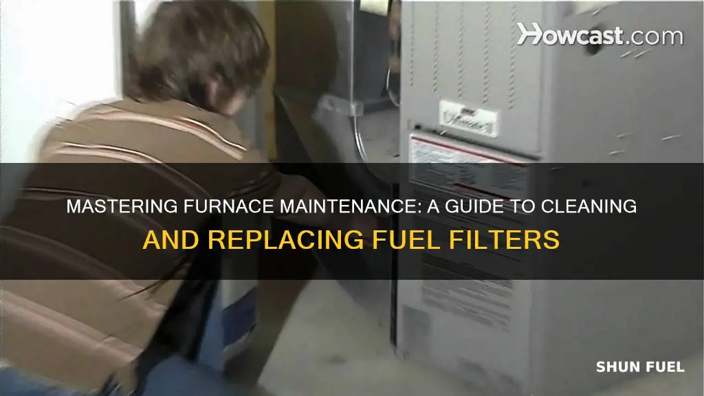 how to clean and replace fuel furnace filter