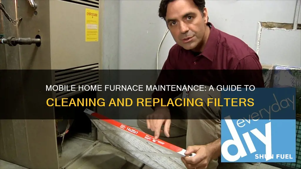 how to clean and replace mobile home fuel furnace filter