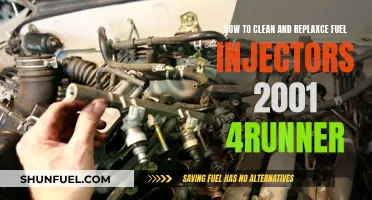 Cleaning and Replacing Fuel Injectors in a 2001 4Runner
