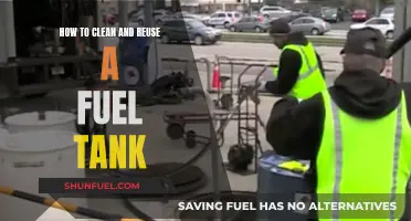 Cleaning and Reusing Fuel Tanks: A Step-by-Step Guide