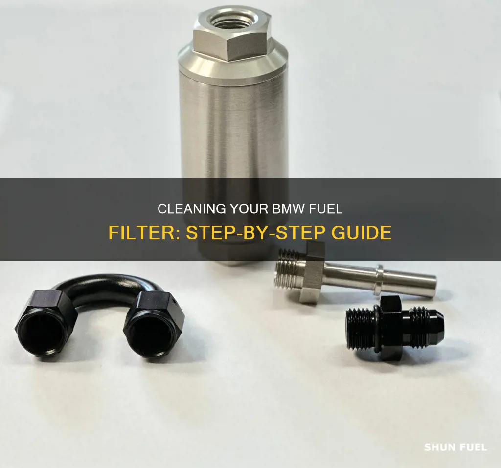 how to clean bmw fuel filter