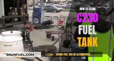 Cleaning Your C230 Fuel Tank: A Step-by-Step Guide