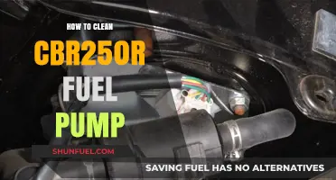 Effective Cleaning Tips for Your CBR250R Fuel Pump Maintenance