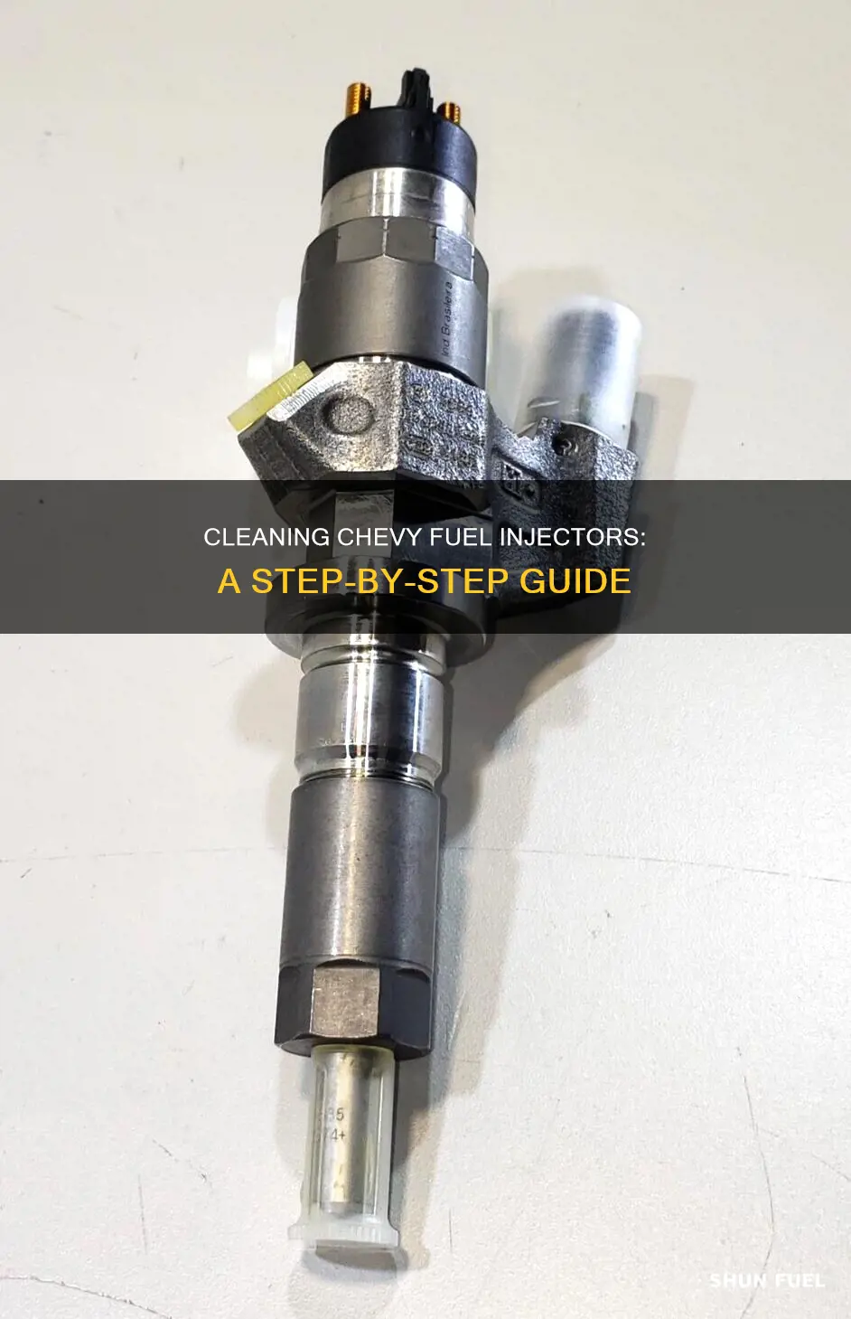 how to clean chevy fuel injectors