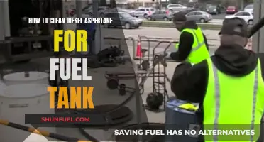 Cleaning Diesel Aspertane: Fuel Tank Maintenance