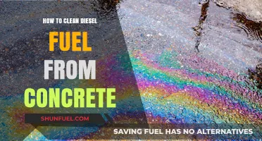 Cleaning Diesel Fuel from Concrete: Effective Strategies